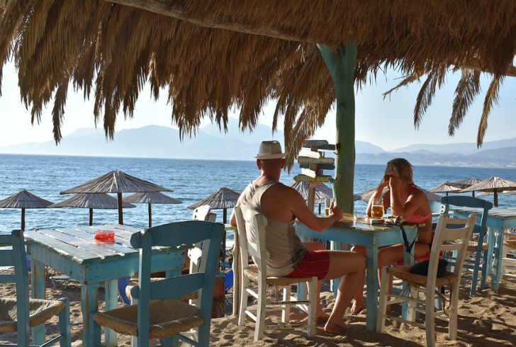Kick back and relax in the chill vibes of the Caribbean, sipping on a yummy tropical drink at super cool beach bars
